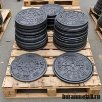Картинка - Люк чугунный плавающий со вторым корпусом Т С250