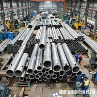 Картинка - Труба бесшовная холоднодеформированная 54x8 мм ст.20 ГОСТ 8734-75